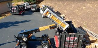 Equipter 7000 Towable Boom Handler Debris Container