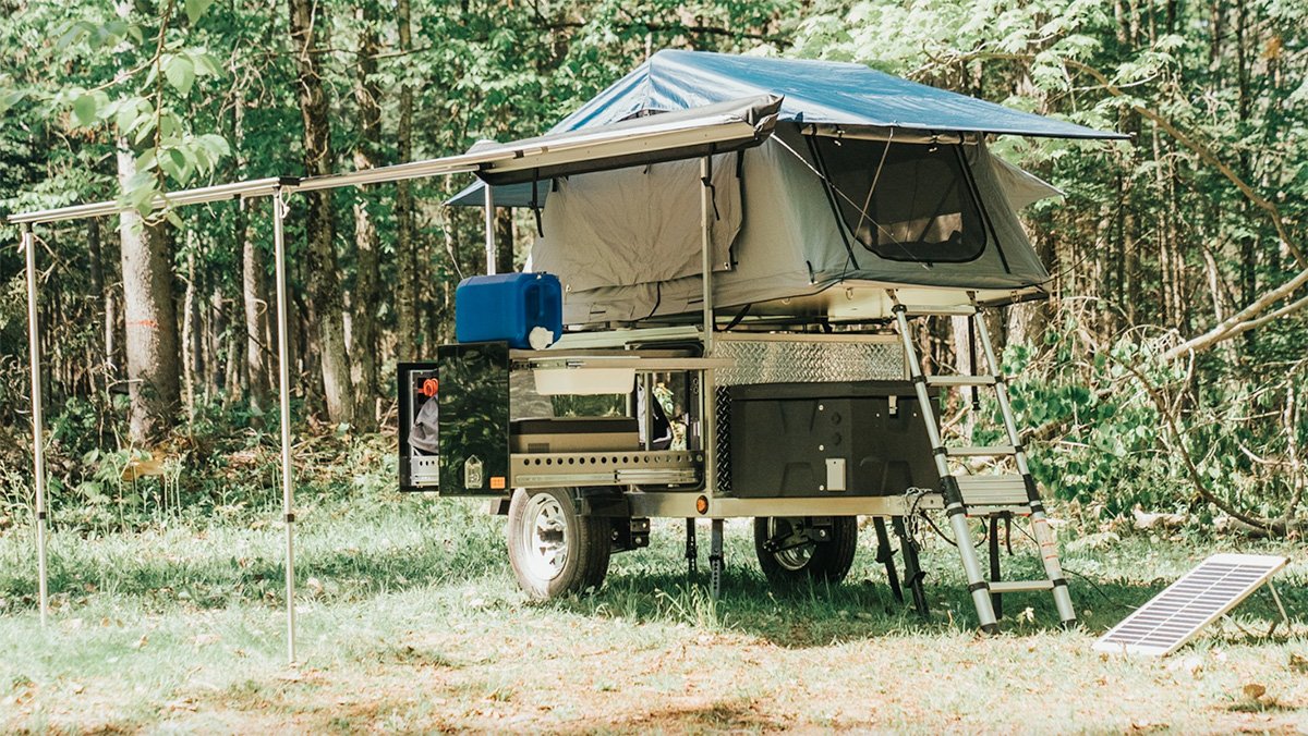 Genimax HR Tent-top Trailer Fully Setup