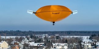 Helium-Powered H-Aero Drone