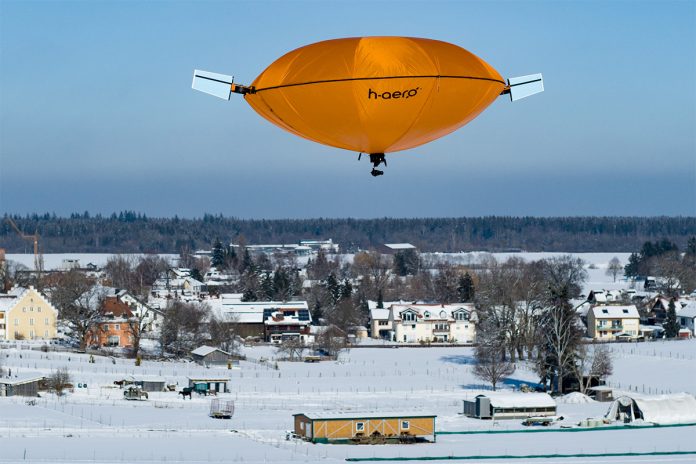 Helium-Powered H-Aero Drone