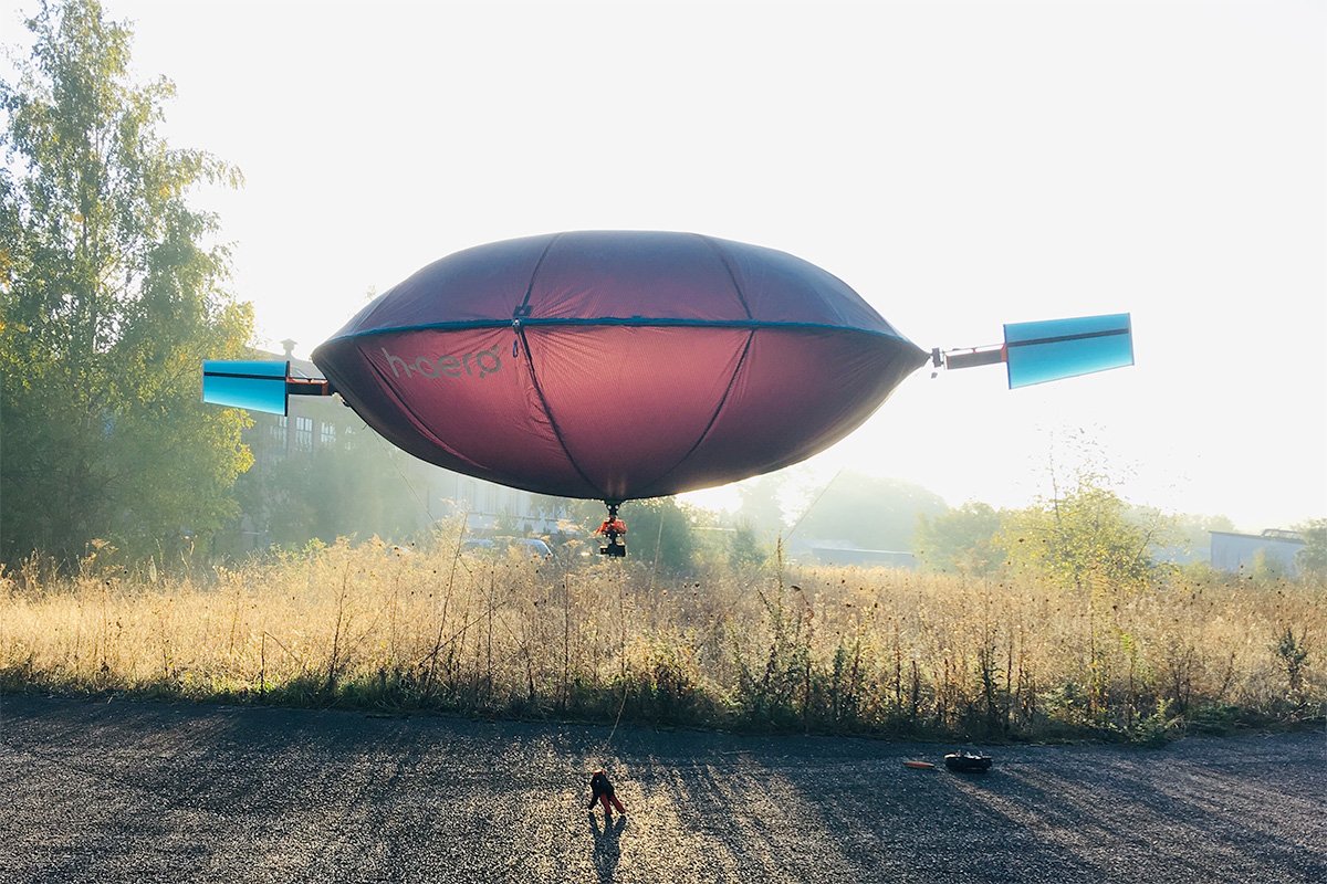 Helium-Powered H-Aero Drone Fly Autonomously