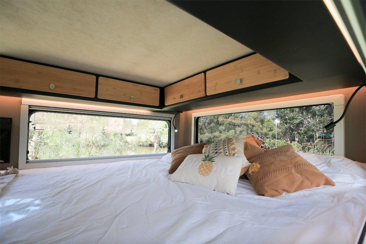 Kimberley Kube Off-road Teardrop Camper King-size Bed