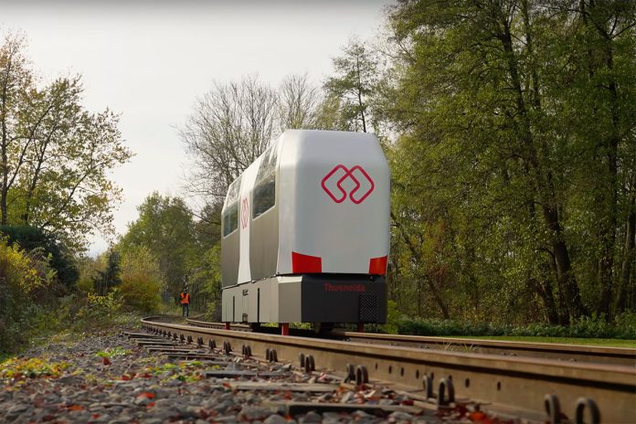 MONOCAB Gyroscopically-Stabilized Monorail