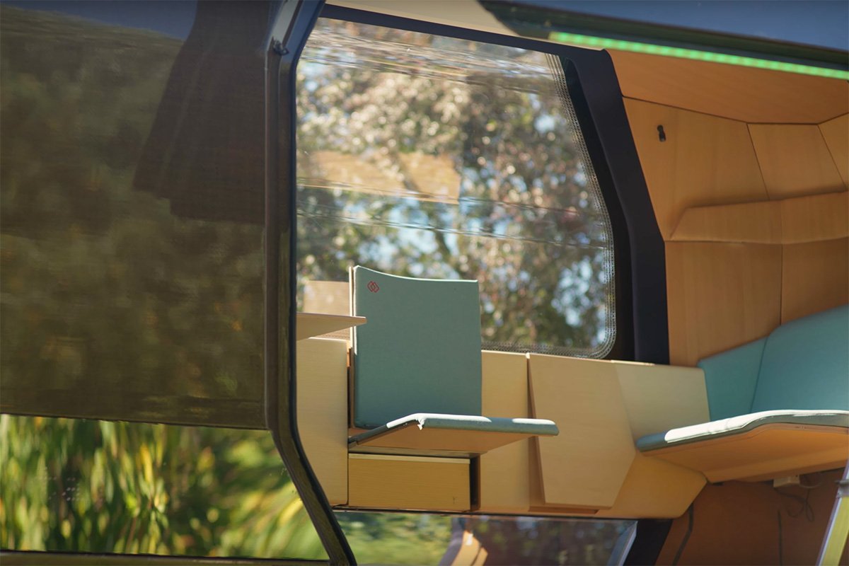 MONOCAB Monorail Interior