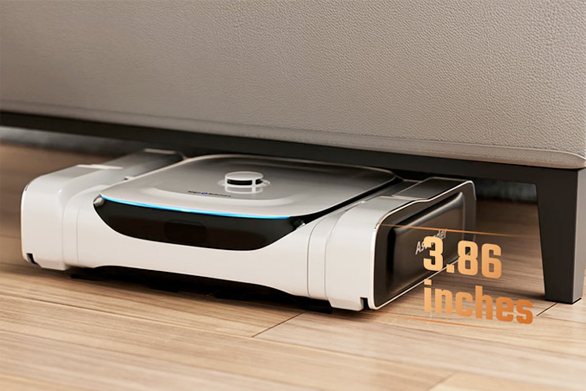 Migo Robotics Ascender Stair-climbing Robo-Vacuum Underneath Couches