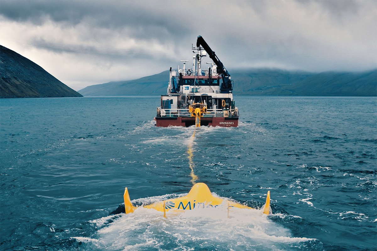 Minesto Dragon 12 Tidal Kite Towing