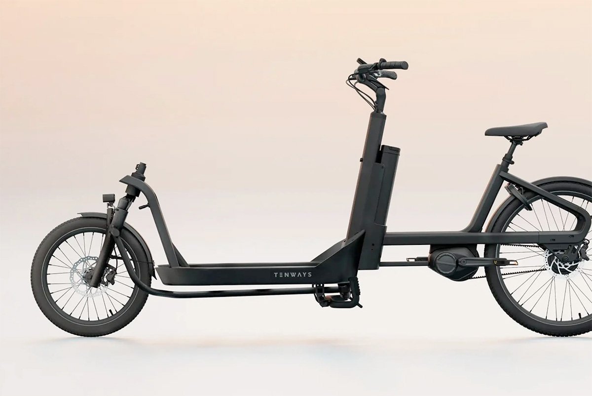 Tenways Cargo One eBike Cargo Box Removed
