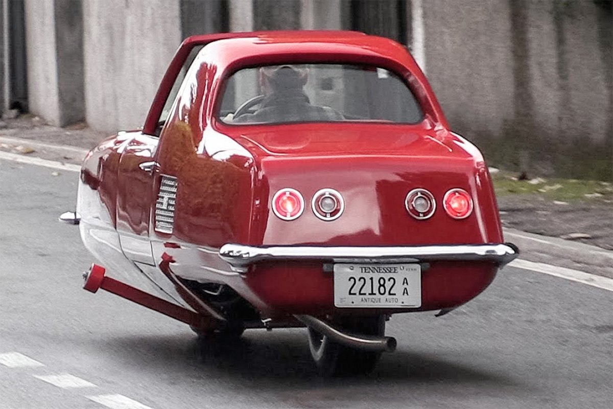 1967 Gyro-X First Gyro-stabilized Two Wheeler
