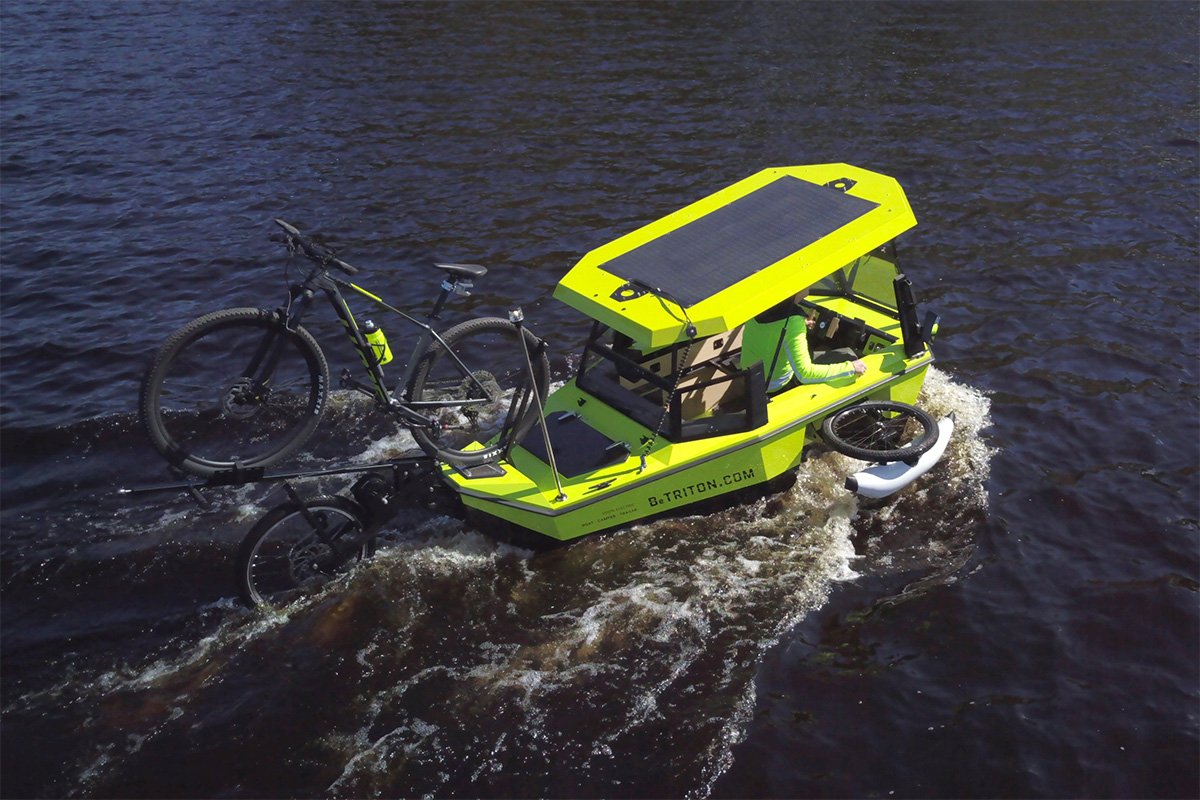 BeTRITON Green E-Trailer Solar Panel