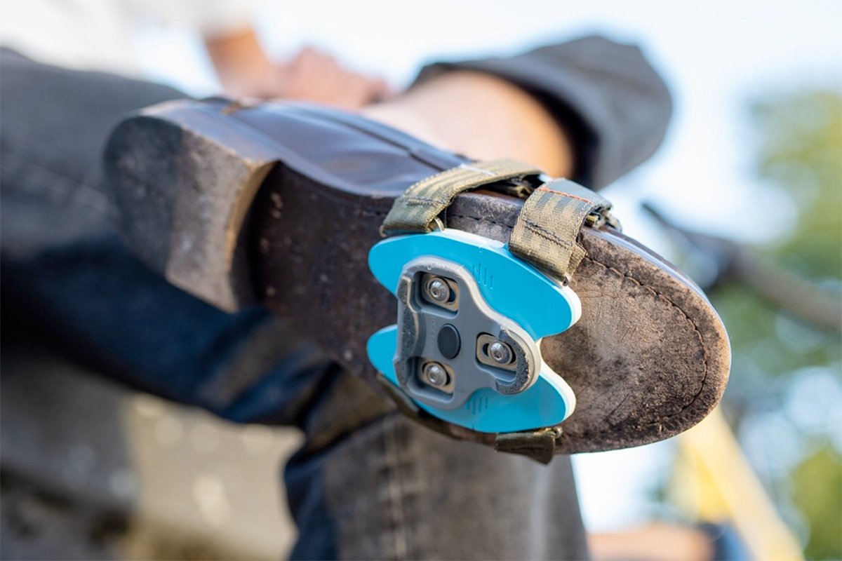 ClipClap Wearable Pedal Adapter Better Pedaling Platform