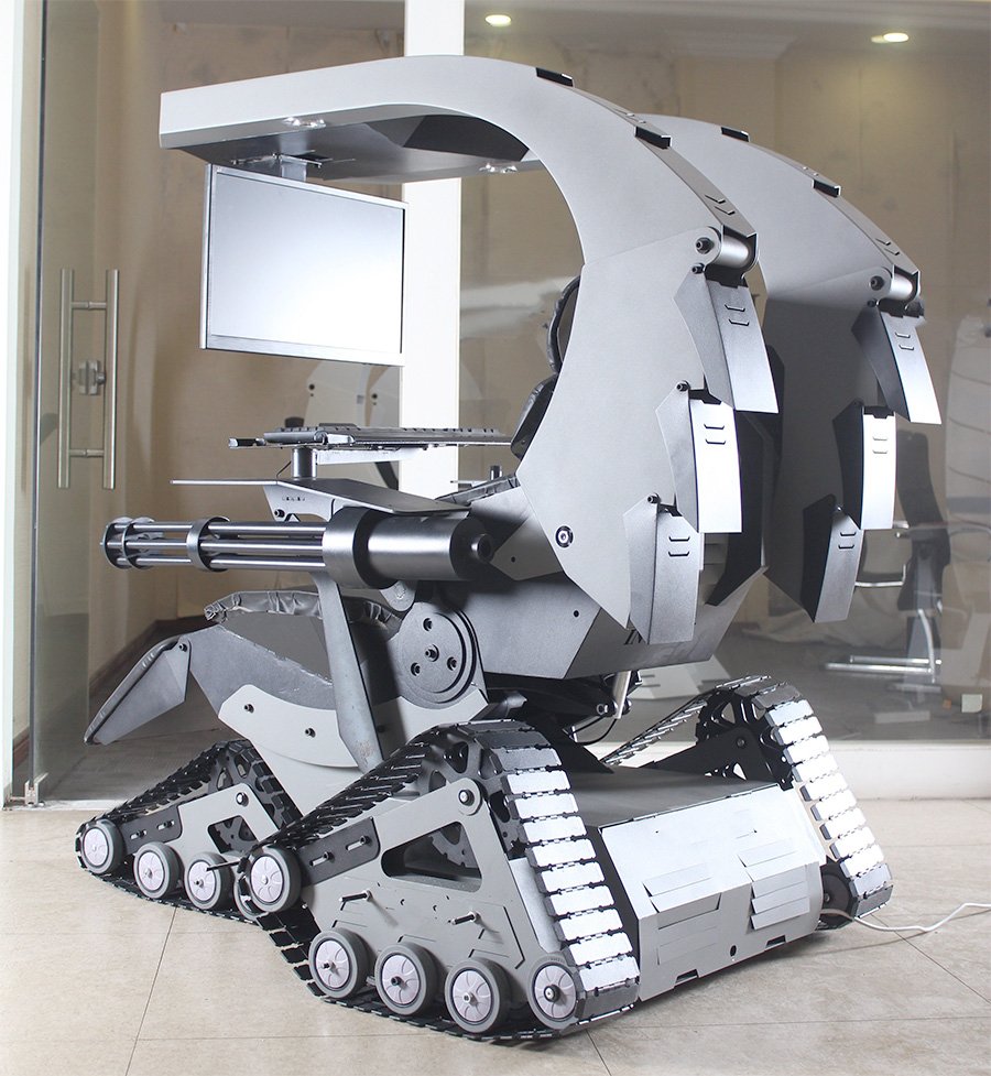 Cluvens J20 Gatling Workstation Side Rear