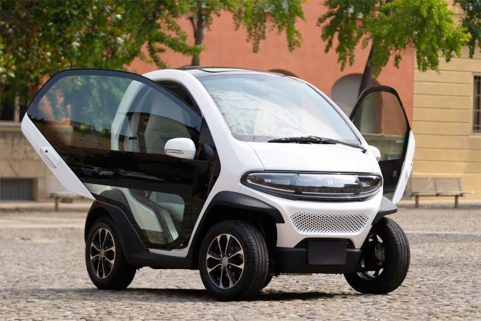 Eli Zero Electric Micro-car Doors