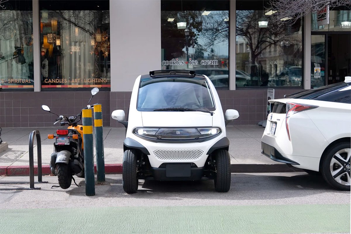 Eli Zero Electric Micro-car Easy Parking