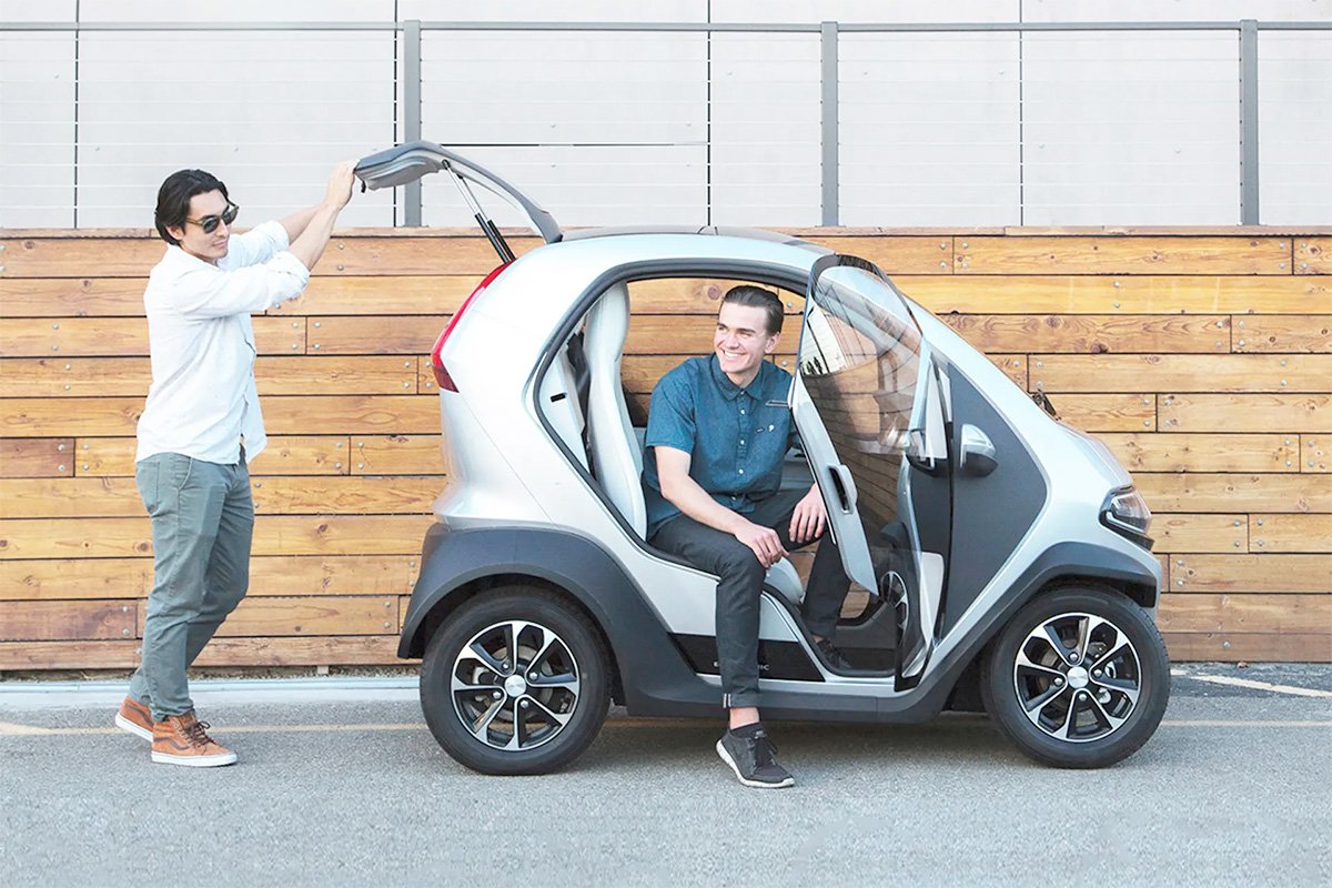 Eli Zero Electric Micro-car Storage