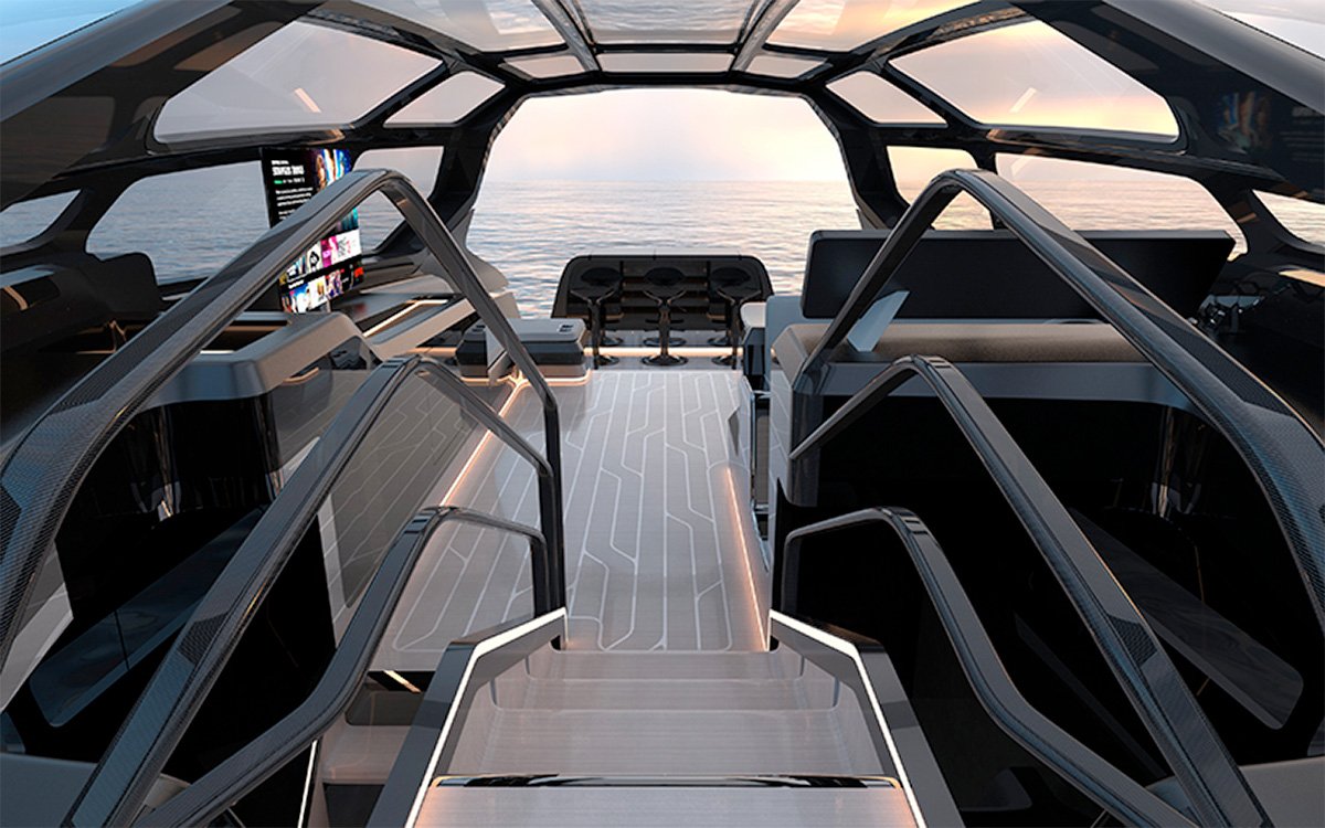 Enata Mirarri Luxury Yacht Barbeque Aft Deck