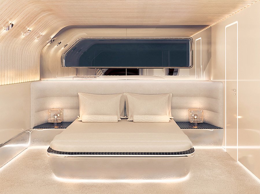 Enata Mirarri Luxury Yacht Cabin