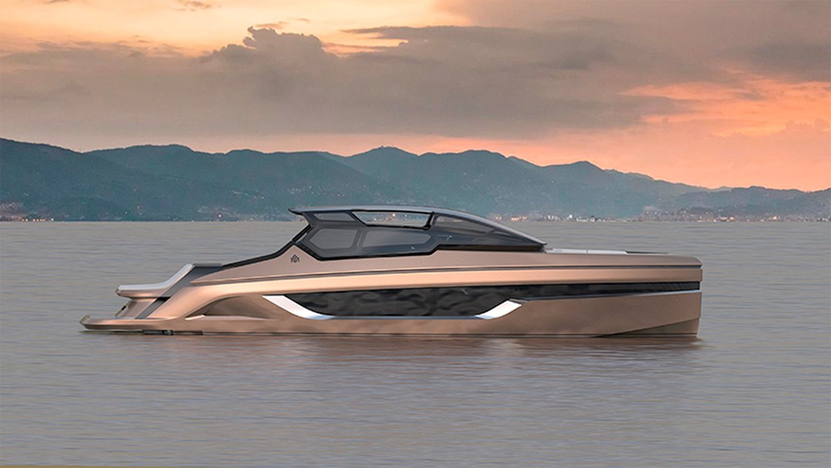 Enata Mirarri Luxury Yacht Side Profile