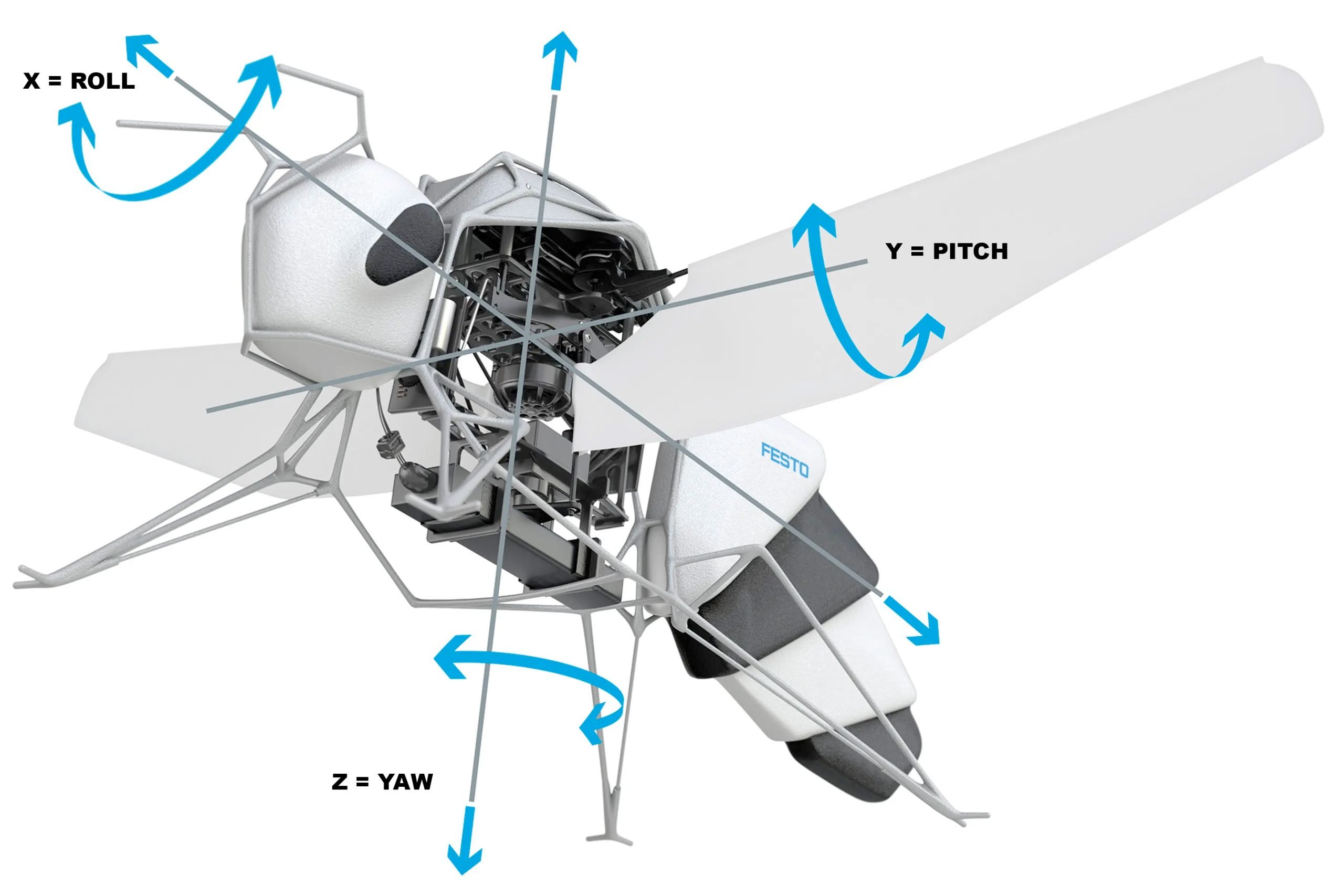 Festo BionicBee Flying Robot 4-DOF
