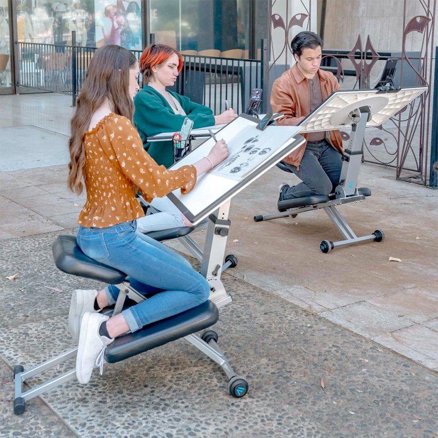 Foldable Edge Desk Artist Easel