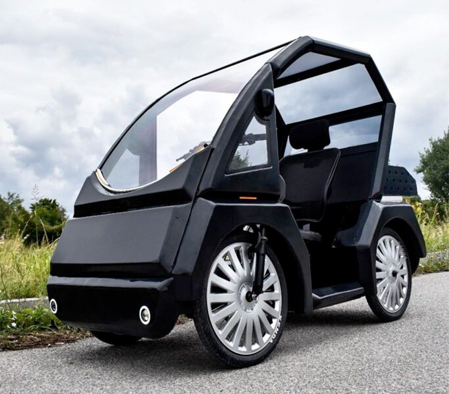 Gloubos Orion e-Quadricycle Front Side