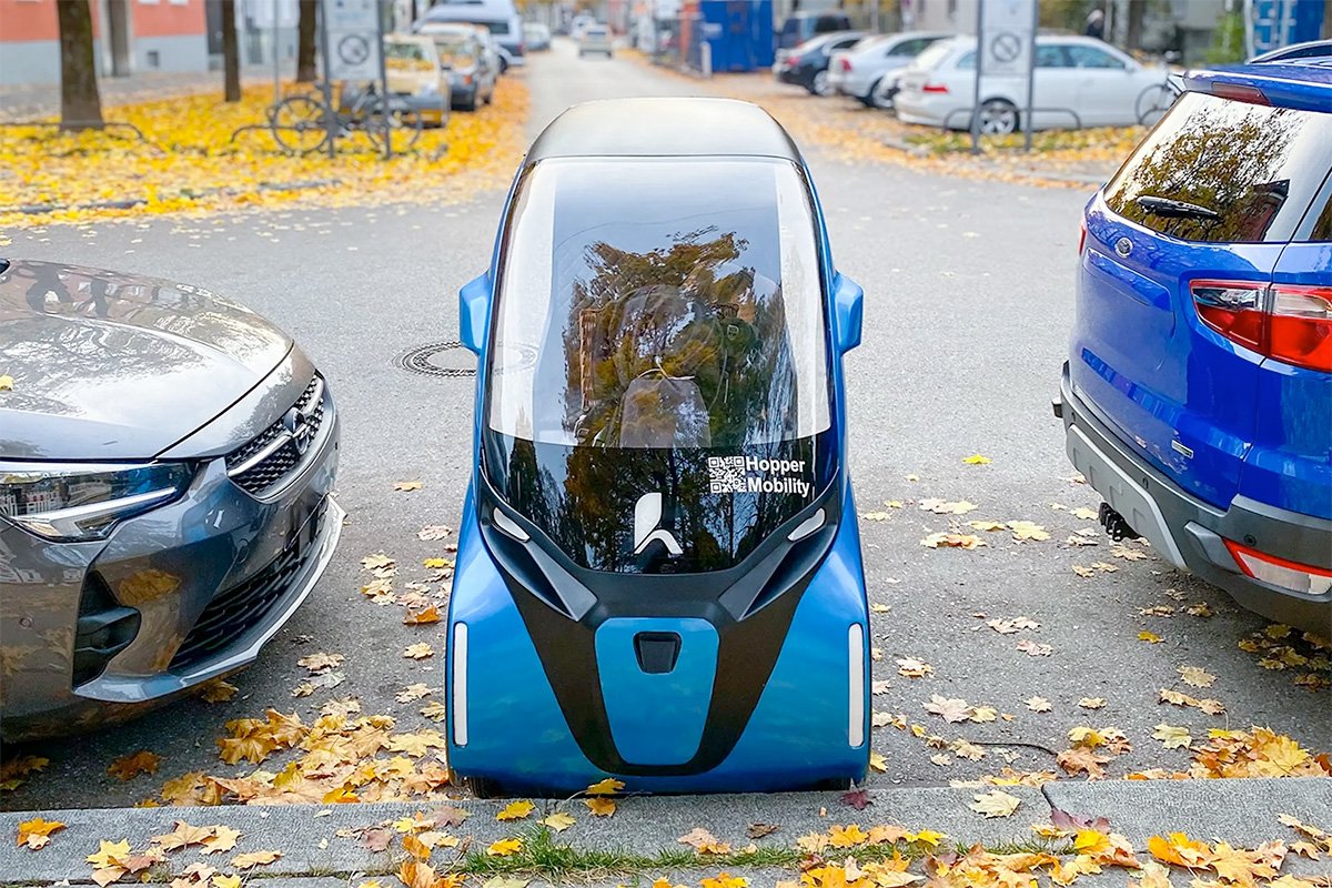Hopper Mobility Pedal-electric Bicycle Car Easy Parking