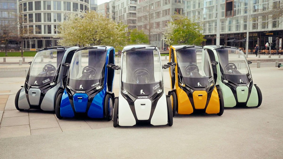 Hopper Mobility Pedal-electric Bicycle Car First Edition