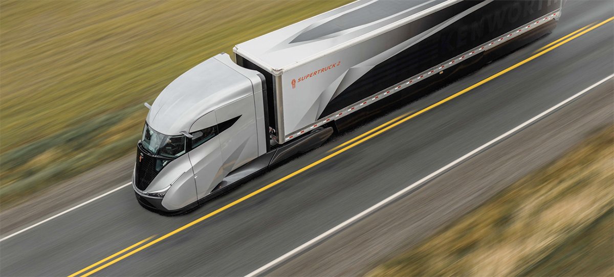 Kenworth SuperTruck 2 Sleek Shape