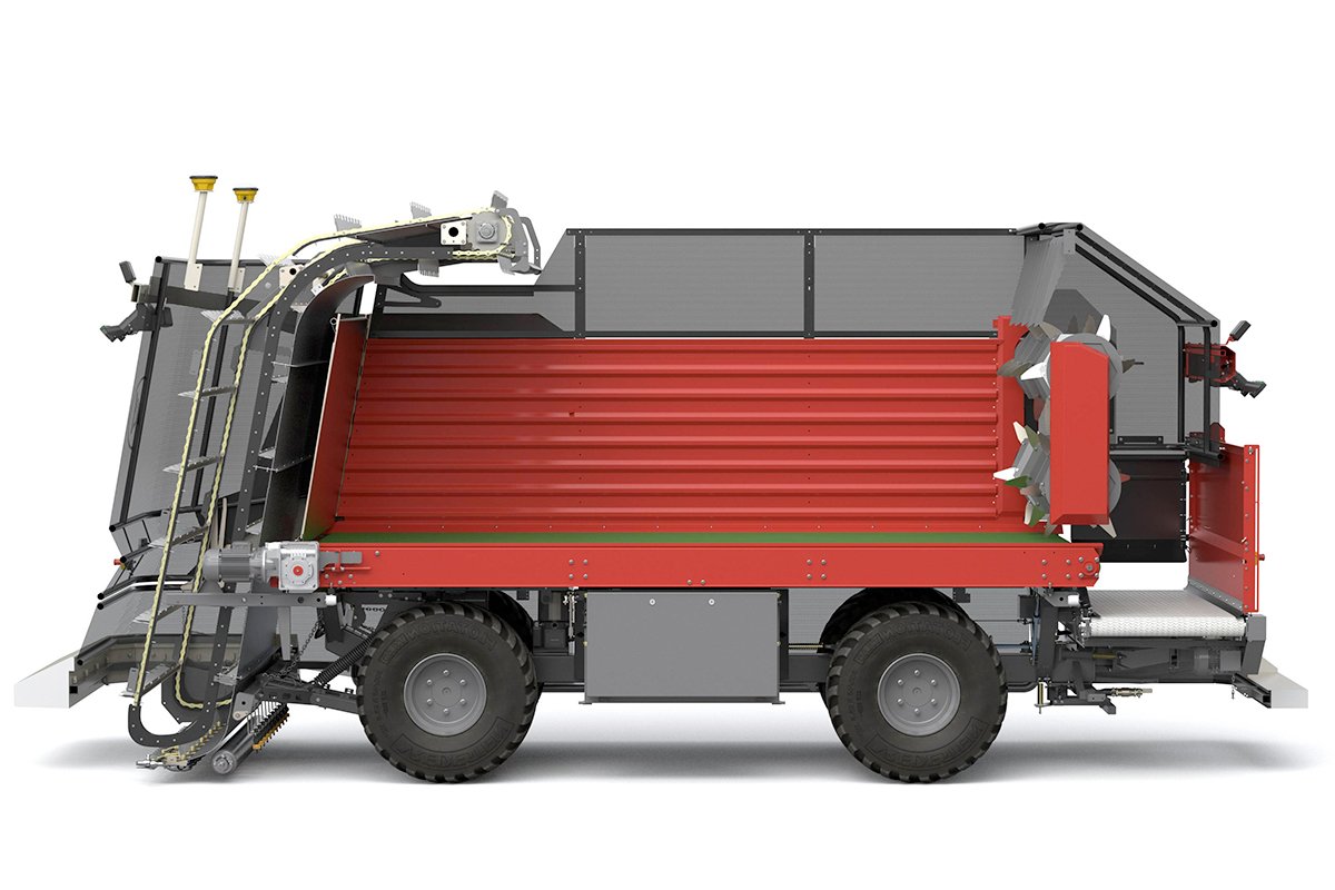 Lely Exos Autonomous Fresh Grass Harvester Feeder Components