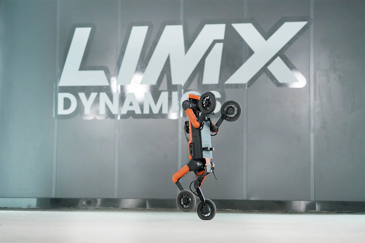 LimX Dynamics W1 Quadruped Robot Transforms to Biped