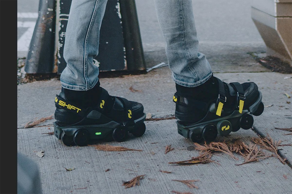 Moonwalkers Speed Walk Robotic Shoes Tough Urban Terrain
