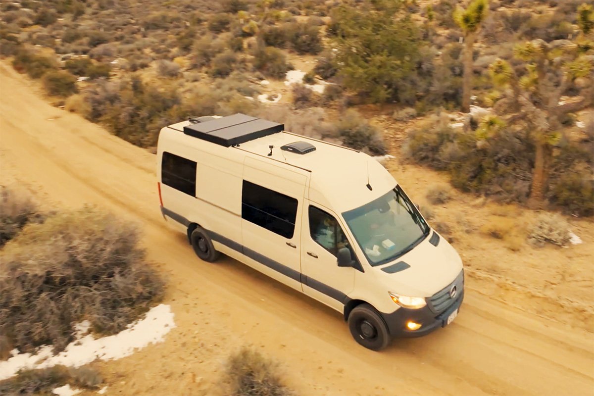 Roboteos Heliotrope RV Solar Panel Folded Flat