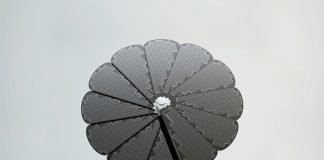 Smartflower Sun-tracking Solar Sculpture