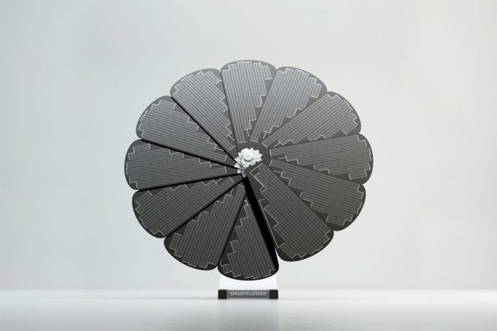 Smartflower Sun-tracking Solar Sculpture