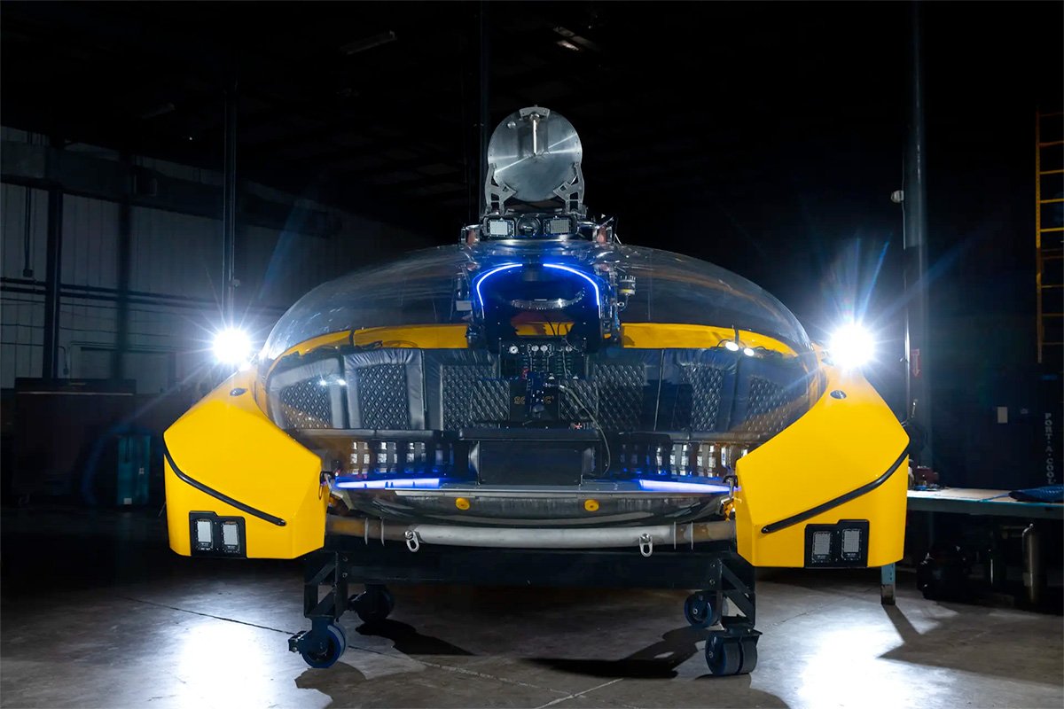 Triton Bubble Luxury Submersible in Showroom
