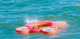 Water Rescue Drone TY-3R Flying Lifebuoy