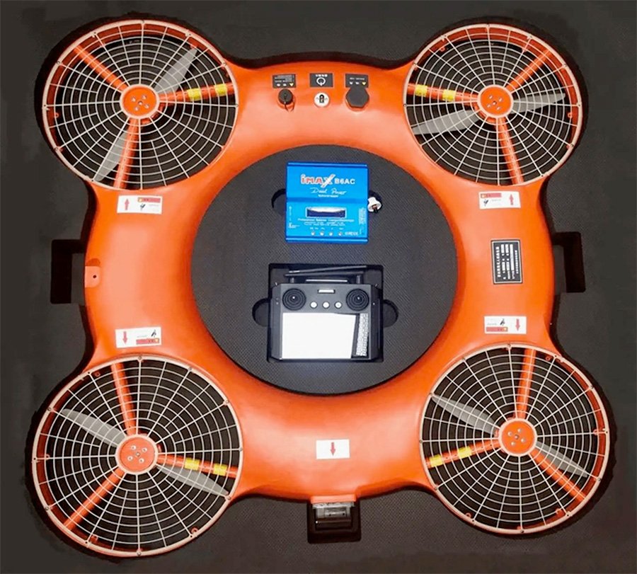 Water Rescue Drone TY-3R Flying Lifebuoy Case
