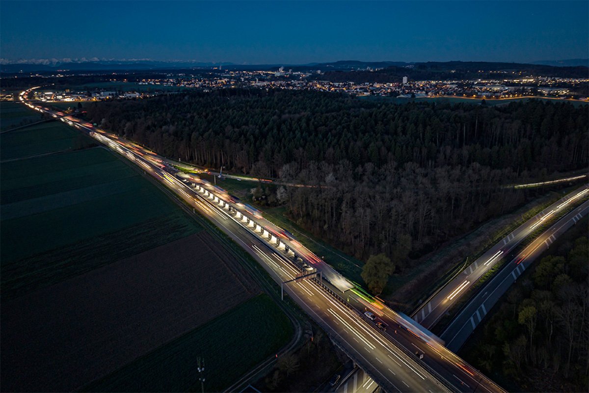 ASTRA Bridge Night Traffic