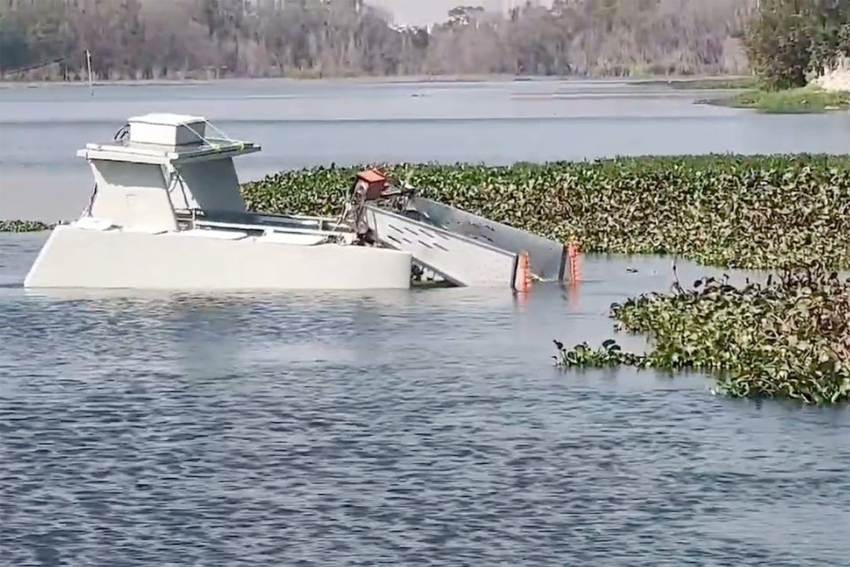 Clearbot Autonomous Marine Trash Collector Invasive Weeds