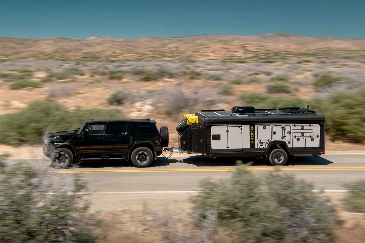 Exodus Capax Pop-up Camper Towing