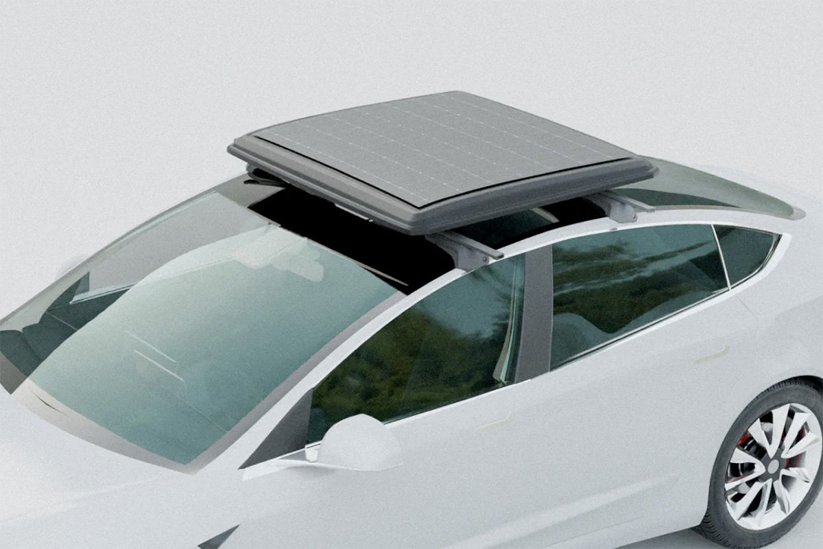 GoSun EV Solar Charger Aerodynamic Lightweight