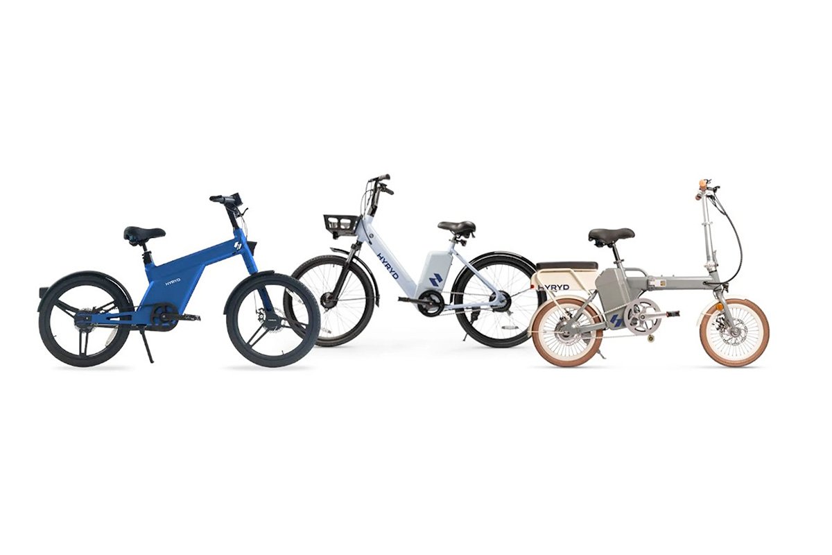 HydroRide HYRYD Hydrogen Fuel-cell eBike Models