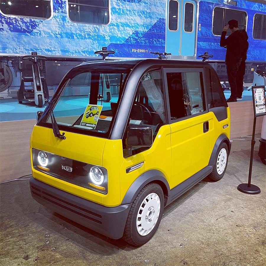KG Motors Minimum Mobility EV Japan Mobility Show 2023