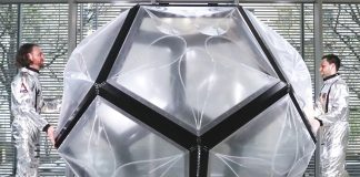 MIT Momo Self-assembling Lunar Habitat