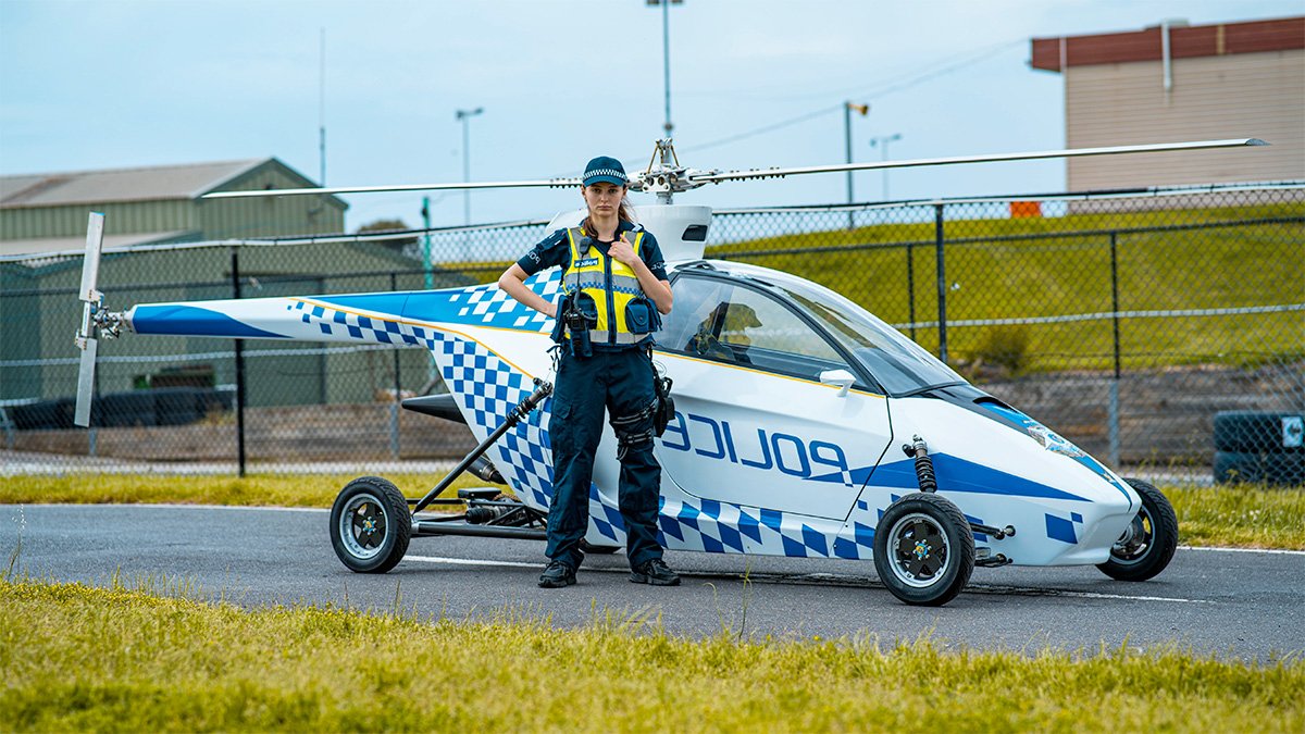 Pegasus Police Flying Car