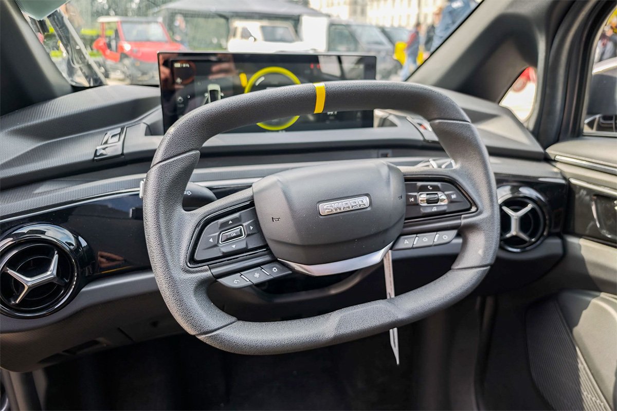 SWAPA ZIP Compact EV Dashboard