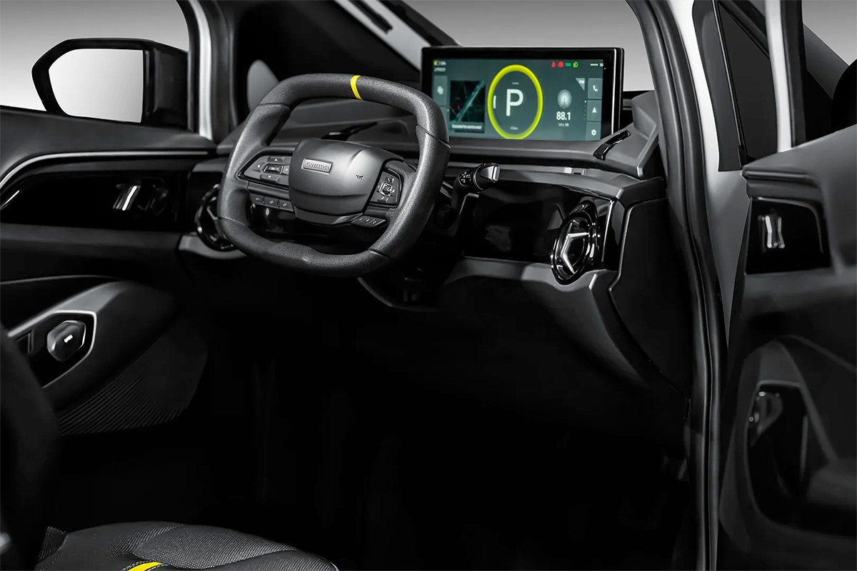 SWAPA ZIP Compact EV Interior