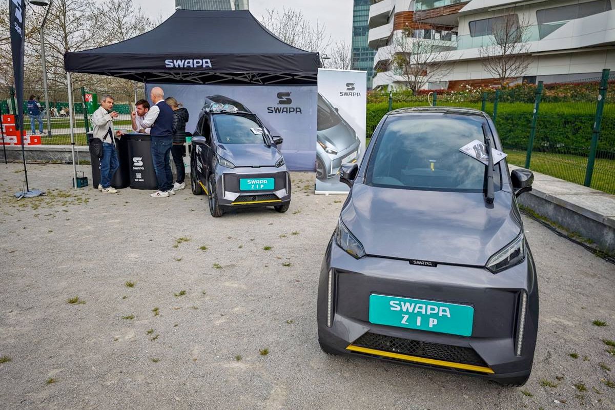 SWAPA ZIP Compact EV eMobility Days Event Milan