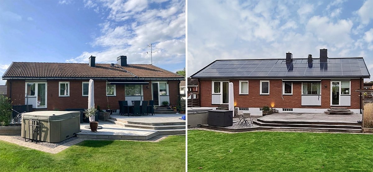 SunRoof Solar Roof Home Transformation