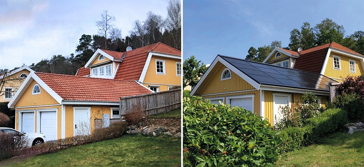 SunRoof Solar Roof Home Transformation