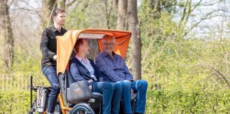 Van Raam Chat Rickshaw Bike